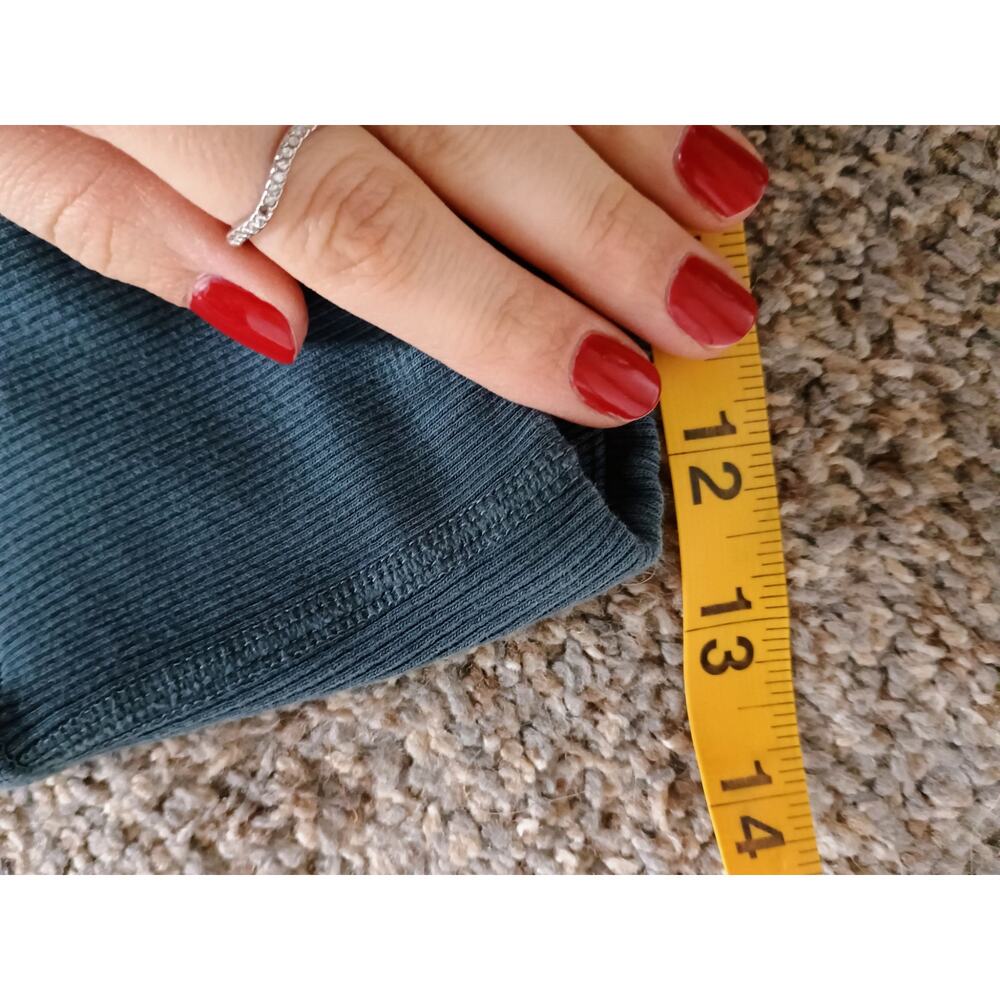Pact organic cotton ribbed leggings sustainable granola stretchy athleisure M - Picture 10 of 12